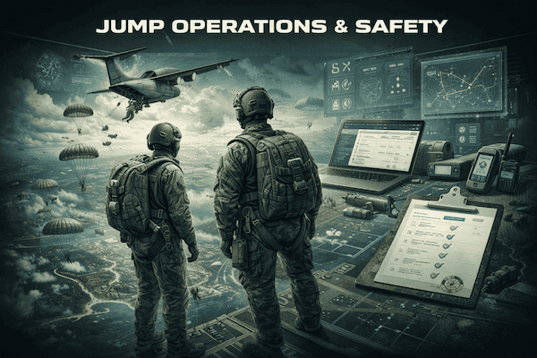Jump operations and safety planning interface